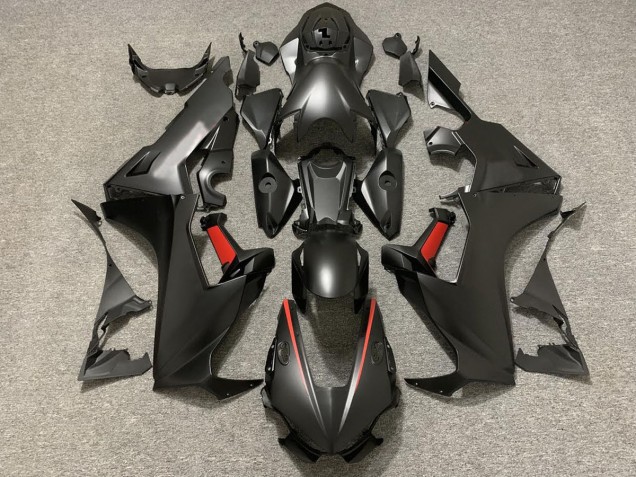 Matte Black & Red 2017-2023 CBR1000RR Motorcycle Fairing Matte Black & Red 2017-2023 CBR1000RR Motorcycle Fairing
