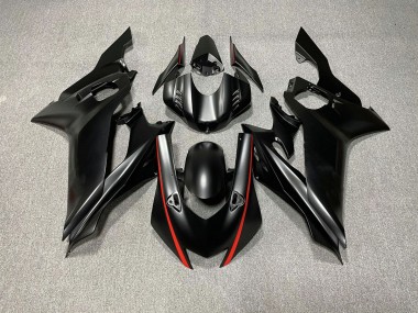 Matte Black & Red Accents 2017-2021 R6 Motorcycle Fairing