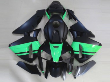 Matte Black & Special Green 2005-2006 CBR600RR Motorcycle Fairing