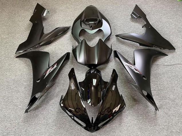 Matte Black Style 2004-2006 R1 Motorcycle Fairing Matte Black Style 2004-2006 R1 Motorcycle Fairing