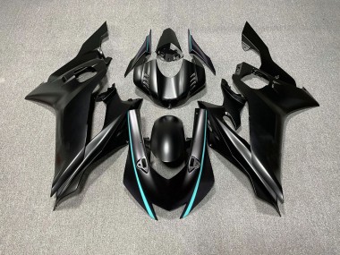 Matte Black & Teal Accents 2017-2021 R6 Motorcycle Fairing