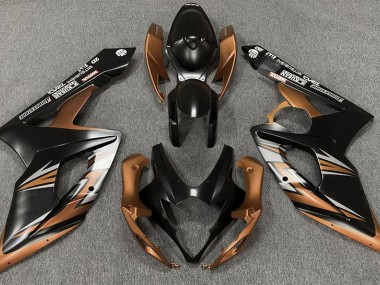 Matte Black and Bronze 2005-2006 GSXR 1000 Motorcycle Fairing
