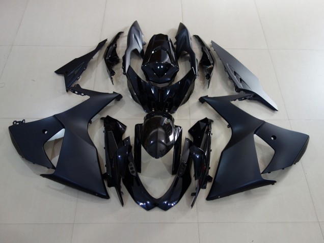 Matte Black and Gloss Black 2009-2016 GSXR 1000 Motorcycle Fairing Matte Black and Gloss Black 2009-2016 GSXR 1000 Motorcycle Fairing