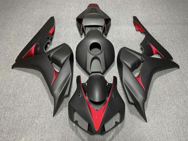 Matte Black and Light Blue 2006-2007 CBR1000RR Motorcycle Fairing