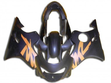 Matte Black and Orange 1999-2000 CBR600 F4 Motorcycle Fairing
