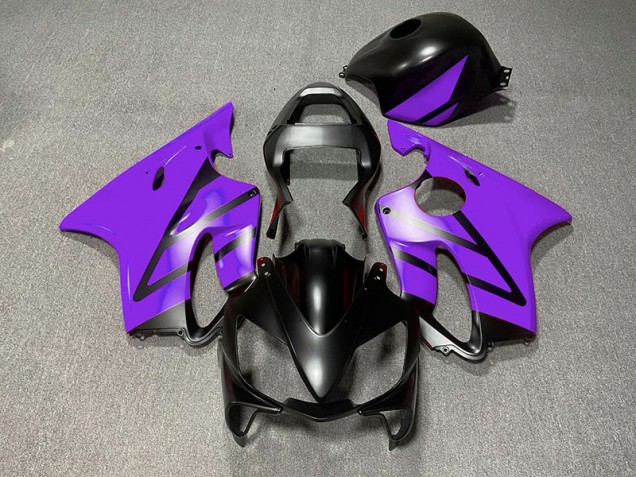 Matte Black and Purple 2001-2003 CBR600 F4i Motorcycle Fairing Matte Black and Purple 2001-2003 CBR600 F4i Motorcycle Fairing