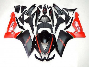 Matte Black and Red 2012-2015 RS4 125 Motorcycle Fairing