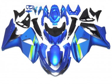 Matte Blue 2009-2016 GSXR 1000 Motorcycle Fairing