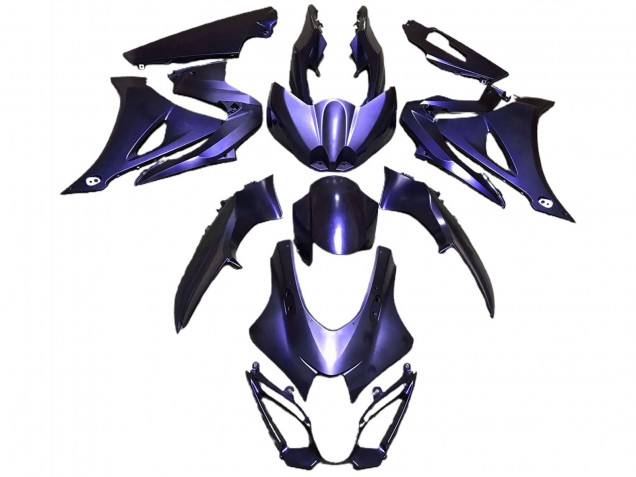 Matte Blue 2017-2023 GSXR 1000 Motorcycle Fairing Matte Blue 2017-2023 GSXR 1000 Motorcycle Fairing
