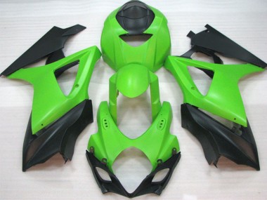 Matte Green 2007-2008 GSXR 1000 Motorcycle Fairing