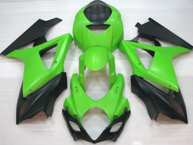 Matte Green 2007-2008 GSXR 1000 Motorcycle Fairing Matte Green 2007-2008 GSXR 1000 Motorcycle Fairing