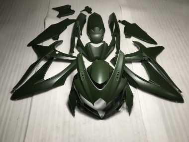 Matte Green 2008-2010 GSXR 600-750 Motorcycle Fairing