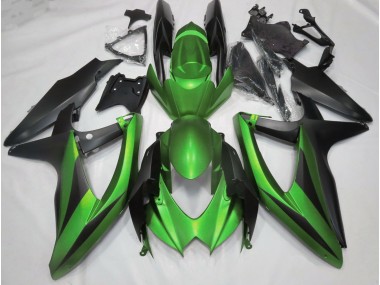 Matte Green No R 2008-2010 GSXR 600-750 Motorcycle Fairing