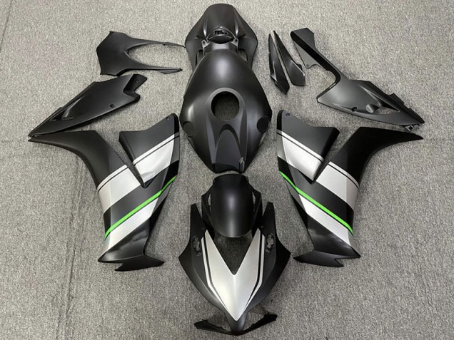 Matte & Green Trim 2012-2016 CBR1000RR Motorcycle Fairing Matte & Green Trim 2012-2016 CBR1000RR Motorcycle Fairing