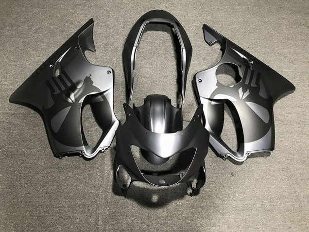 Matte Grey & Black 1999-2000 CBR600 F4 Motorcycle Fairing Matte Grey & Black 1999-2000 CBR600 F4 Motorcycle Fairing