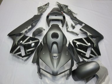 Matte Grey & Black 2005-2006 CBR600RR Motorcycle Fairing