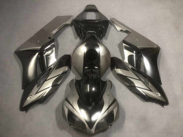 Matte Grey and Black 2004-2005 CBR1000RR Motorcycle Fairing Matte Grey and Black 2004-2005 CBR1000RR Motorcycle Fairing