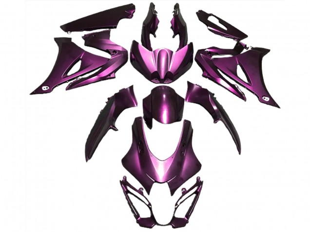 Matte Pink 2017-2023 GSXR 1000 Motorcycle Fairing Matte Pink 2017-2023 GSXR 1000 Motorcycle Fairing
