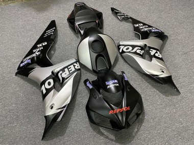 Matte Silver Repsol 2006-2007 CBR1000RR Motorcycle Fairing