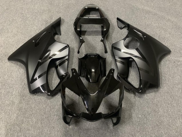 Matte and Gloss Black 2001-2003 CBR600 F4i Motorcycle Fairing Matte and Gloss Black 2001-2003 CBR600 F4i Motorcycle Fairing