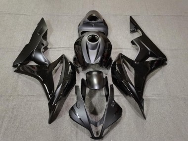Matte and Gloss Black 2007-2008 CBR600RR Motorcycle Fairing