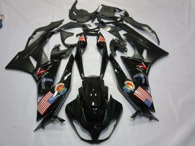 Merica 2009-2012 ZX6R Motorcycle Fairing Merica 2009-2012 ZX6R Motorcycle Fairing
