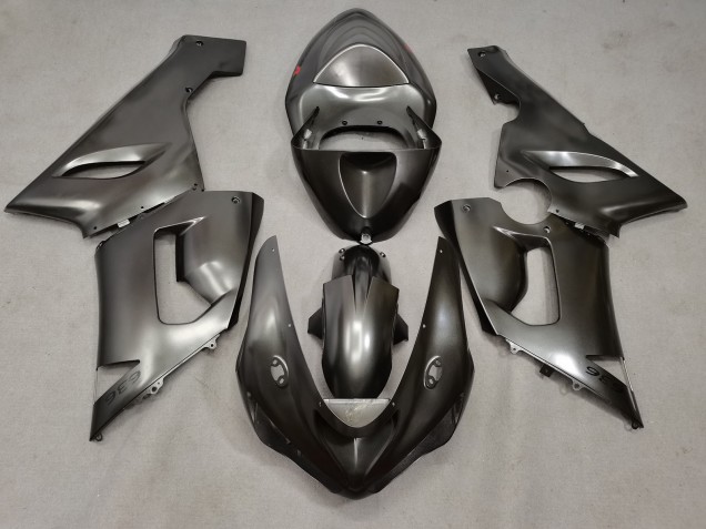 Metal Silver 2005-2006 ZX6R Motorcycle Fairing