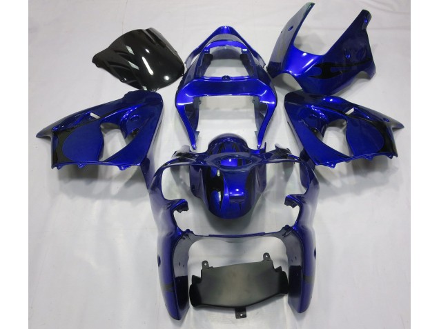 Metallic Blue 2000-2002 ZX6R Motorcycle Fairing Metallic Blue 2000-2002 ZX6R Motorcycle Fairing