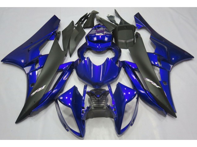 Metallic Blue & Black 2006-2007 R6 Motorcycle Fairing Metallic Blue & Black 2006-2007 R6 Motorcycle Fairing