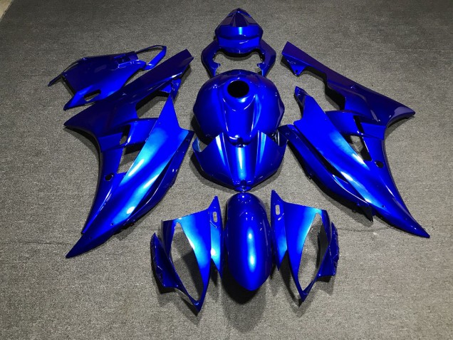 Metallic Blue Plain 2006-2007 R6 Motorcycle Fairing Metallic Blue Plain 2006-2007 R6 Motorcycle Fairing