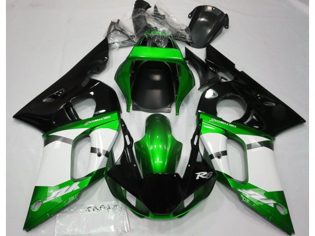 Metallic Green 1998-2002 R6 Motorcycle Fairing Metallic Green 1998-2002 R6 Motorcycle Fairing