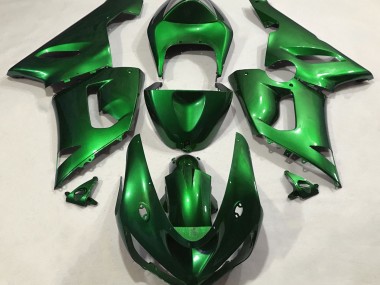 Metallic Green 2005-2006 ZX6R Motorcycle Fairing