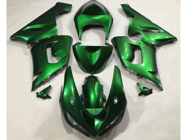 Metallic Green 2005-2006 ZX6R Motorcycle Fairing Metallic Green 2005-2006 ZX6R Motorcycle Fairing
