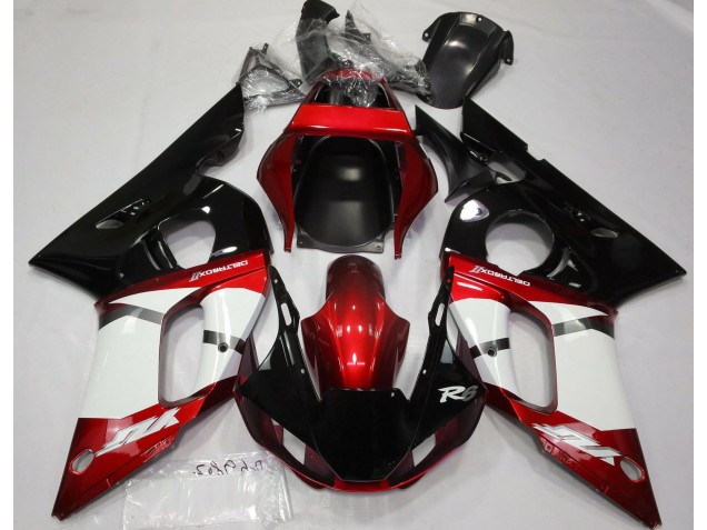 Metallic Red 1998-2002 R6 Motorcycle Fairing Metallic Red 1998-2002 R6 Motorcycle Fairing