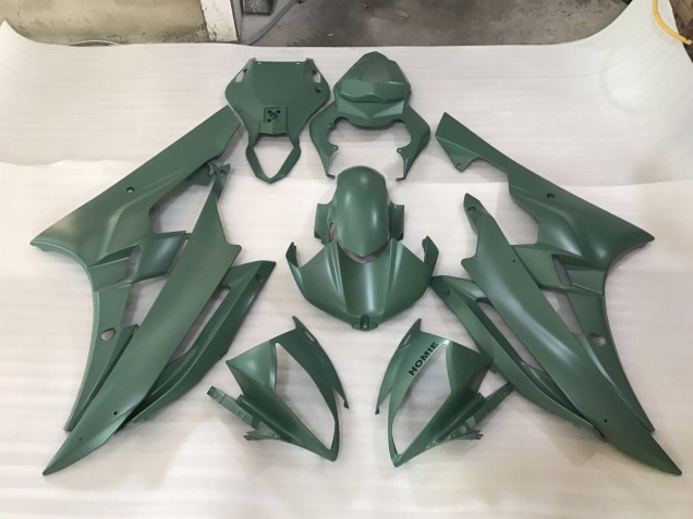 Military Green 2006-2007 R6 Motorcycle Fairing Military Green 2006-2007 R6 Motorcycle Fairing