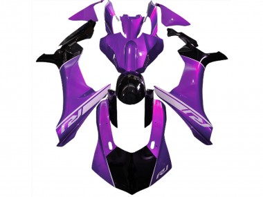 Mood Purple and Black 2015-2019 R1 Motorcycle Fairing