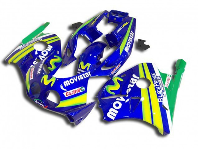 Movistar 1990-1998 CBR250RR Motorcycle Fairing Movistar 1990-1998 CBR250RR Motorcycle Fairing