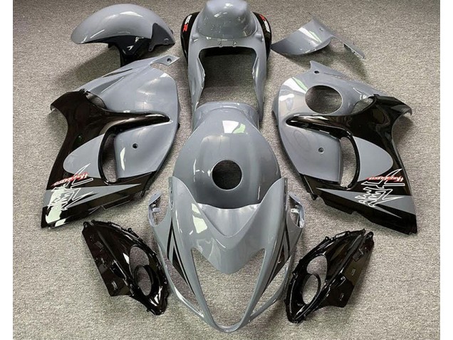 Nardo Grey & Black 2008-2020 GSXR 1300 Hayabusa Motorcycle Fairing Nardo Grey & Black 2008-2020 GSXR 1300 Hayabusa Motorcycle Fairing