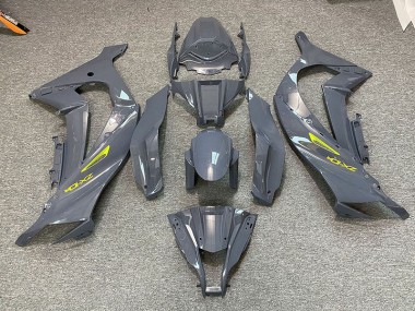 Nardo Grey & Yellow 2011-2015 ZX10R Motorcycle Fairing