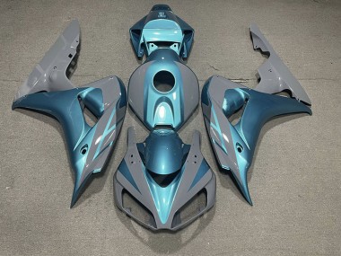 Nardo Grey and Light Blue 2006-2007 CBR1000RR Motorcycle Fairing
