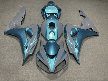 Nardo Grey and Light Blue 2006-2007 CBR1000RR Motorcycle Fairing