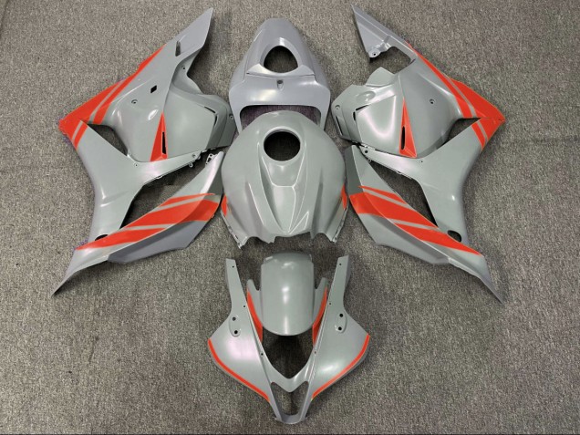 Nardo Grey and Red 2009-2012 CBR600RR Motorcycle Fairing Nardo Grey and Red 2009-2012 CBR600RR Motorcycle Fairing