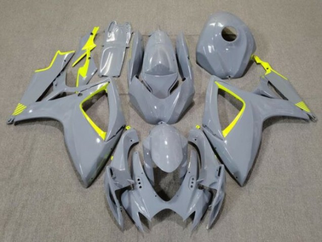 Nardo / High Viz Yellow 2006-2007 GSXR 600-750 Motorcycle Fairing Nardo / High Viz Yellow 2006-2007 GSXR 600-750 Motorcycle Fairing