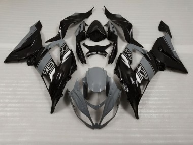 Nardo and Black 2013-2018 ZX6R Motorcycle Fairing