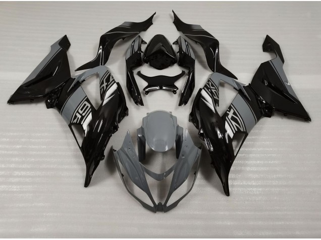 Nardo and Black 2013-2018 ZX6R Motorcycle Fairing Nardo and Black 2013-2018 ZX6R Motorcycle Fairing