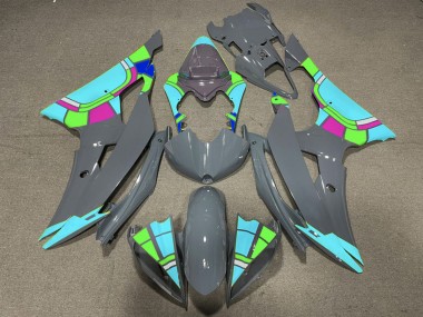 Nardo and Teal Design 2008-2016 R6 Motorcycle Fairing