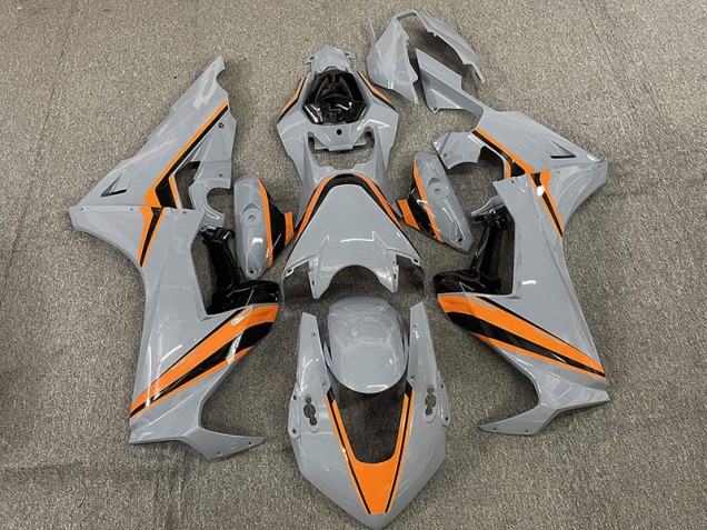 Nardo with Orange Stripes 2017-2023 CBR1000RR Motorcycle Fairing Nardo with Orange Stripes 2017-2023 CBR1000RR Motorcycle Fairing