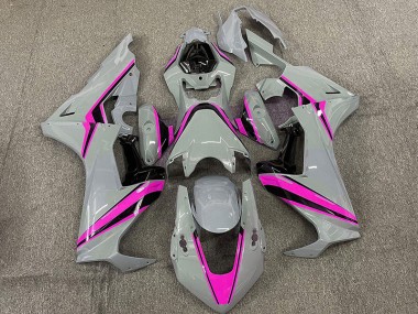 Nardo with Pink Stripes 2017-2023 CBR1000RR Motorcycle Fairing