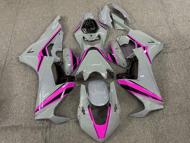 Nardo with Pink Stripes 2017-2023 CBR1000RR Motorcycle Fairing Nardo with Pink Stripes 2017-2023 CBR1000RR Motorcycle Fairing