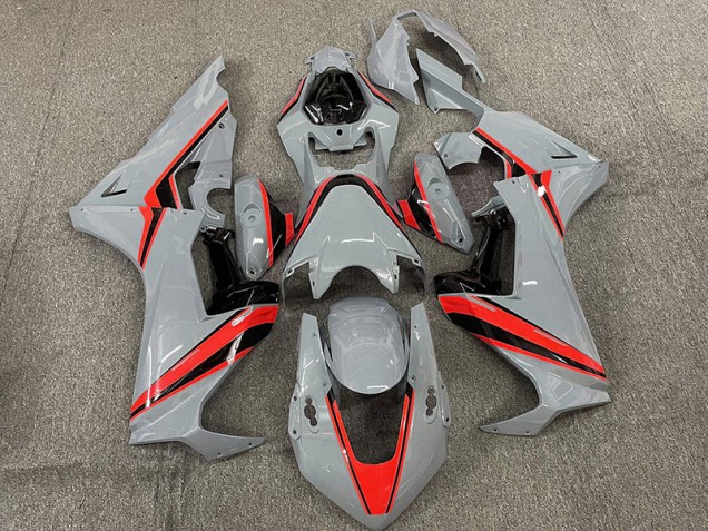 Nardo with Red Stripes 2017-2023 CBR1000RR Motorcycle Fairing Nardo with Red Stripes 2017-2023 CBR1000RR Motorcycle Fairing